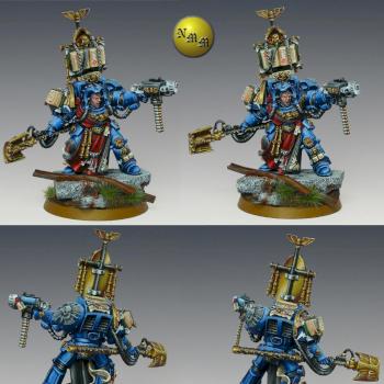 Blood Angel Terminator Librarian by nels0nmac