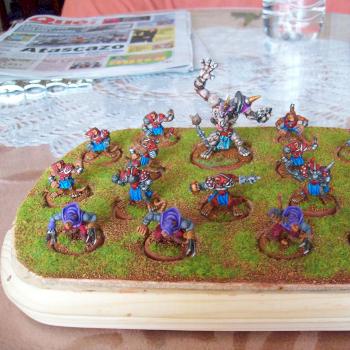 Blood Bowl Skaven by idonek