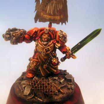 Blood Angels Terminator Captain by Kaine Larson