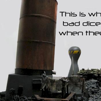 toxic dump / dice tower by Saw