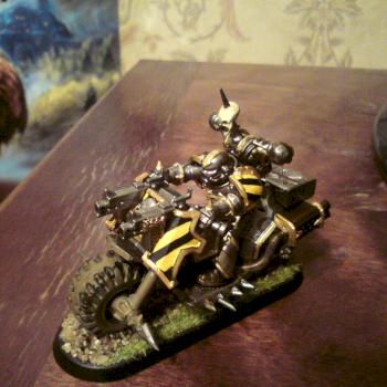 Iron Warriors Bike by fenrirfrozen