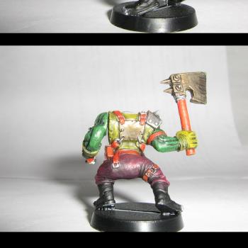 First normal Ork painting by dganluka