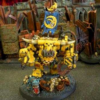 Bad Moons Mega Armoured Warboss by Little Lead Men