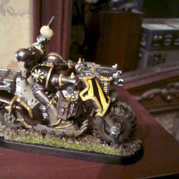 Iron Warriors Bike by fenrirfrozen