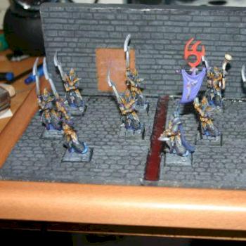 Dark elf Executioner unit by Raki