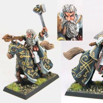 Mounted Empire Mage by golgfag