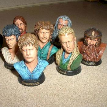 Lord of the rings minibusts by TJCanuck