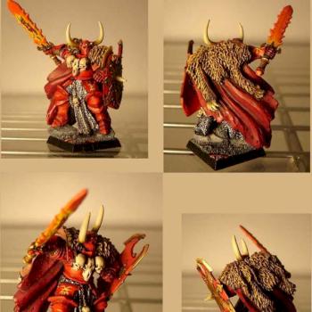 Héros de khorne (archaon a pied) by harrison
