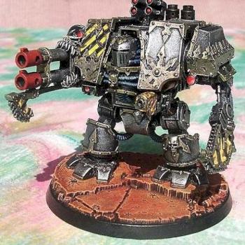 Iron Warriors Dreadnought by senbei
