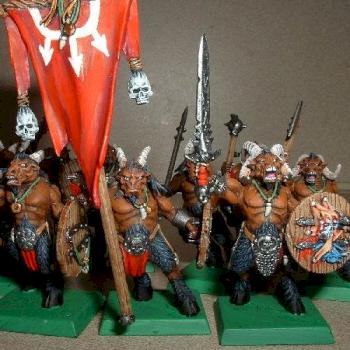 Beastmen Herd by TJCanuck