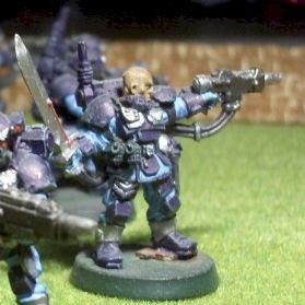 40k IG Kasrkin Sarge by Negative