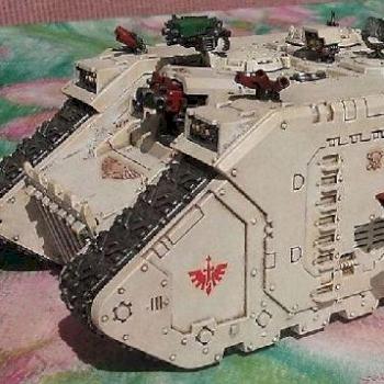 Deathwing Land Raider by senbei