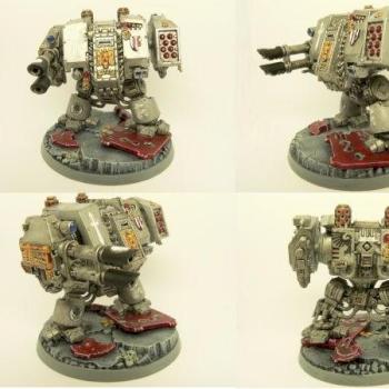 =][= Grey Knight Dreadnought by the real hnk