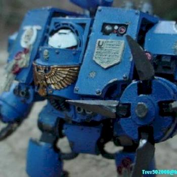 Ultramarine Dreadnought by trev502000