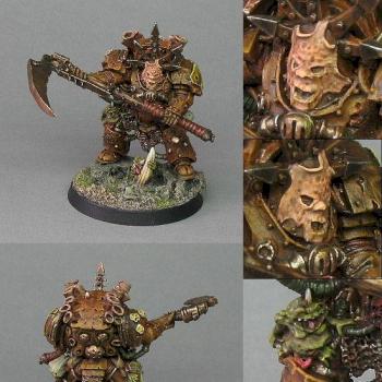 Nurgle Chaos Lord by GriffinPainting