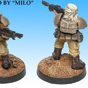 Tallarn guardsman with moustaches by HolyCrusader