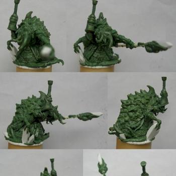 Cephalid Scientist of the Dark Mariners by Sergus
