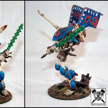 Rokugnar Craftworld Wraithlord by TitaniumSpork