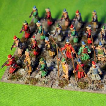 Muscovite Border Dragoons 15mm by Sotnia