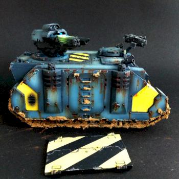 Space Wolves rhino by gobsan