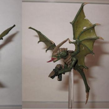 Tyranid Gargoyle by Rancherion