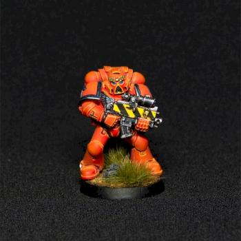 Orange Space Marine by TSE