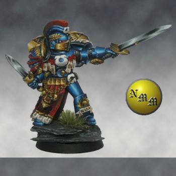 Ultramarine Honour Guard Champion by nels0nmac