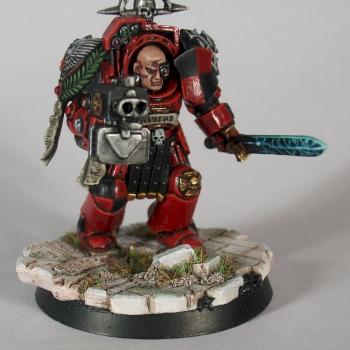 Blood Angel Terminator Sergeant by BlackGorth