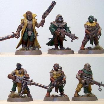 Chaos Cultists by Long Fang
