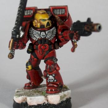 Blood Angel Assault Marine 4 by BlackGorth
