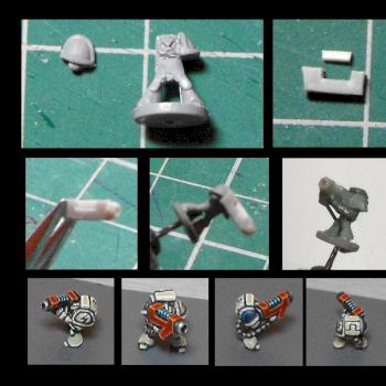 Converted Epic 40,000 Marine with Plasma Cannon by nippy longskar