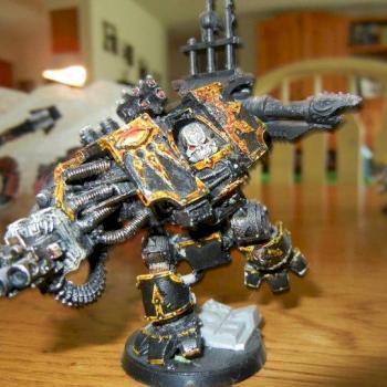 forgeworld chaos dreadnaught by calicoJack9