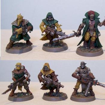 Chaos Cultists. by Long Fang