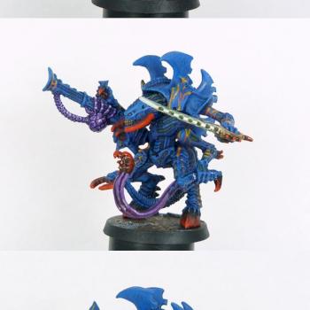 Hive Tyrant  / Tyranid Warrior Prime by bobdog