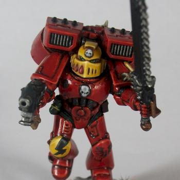 Blood Angel Assault Marine 1 by BlackGorth