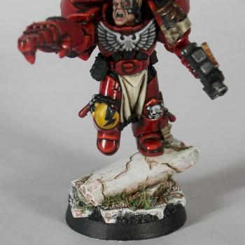 Blood Angel Assault Sergeant by BlackGorth