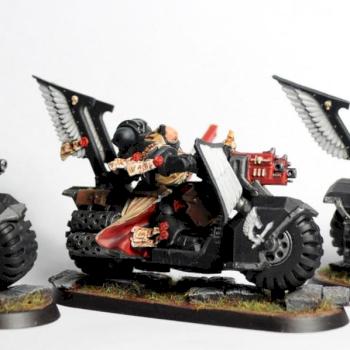 Ravenwing bikes by Sotnia
