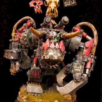 Ork Warlord by maxwinamp