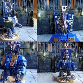 ++ Ultramarines Venerable Dreadnought Agrippa ++ by Nezulius