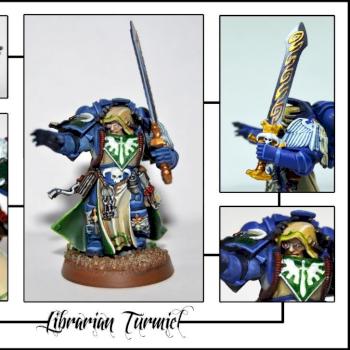 Dark vengeance Librarian Turmiel by Puldominiatures