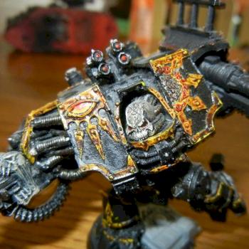 forgeworld chaos dreadnaught by calicoJack9