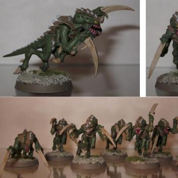 Tyranid Hormagaunts by Rancherion