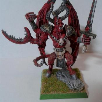 Classic Warhammer Daemon Prince by theblackhole0
