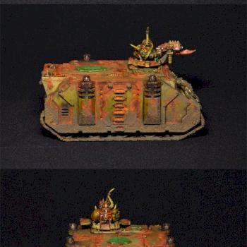 Nurgle Rhino by TSE