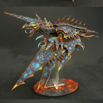 Heldrake / Dragon infernal by thefigurecorner