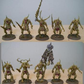 Plague Bearers of Nurgle by Long Fang