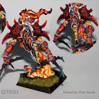 Elemental of fire by Mystic Art Studio
