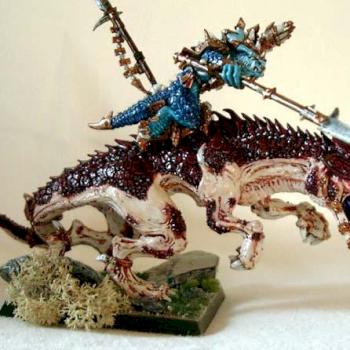 Lord on Carnosaurus by Nethsira