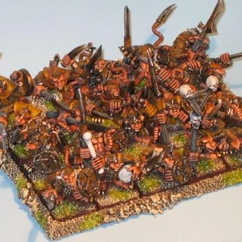 Skaven Clanrats Regiment by Valheru