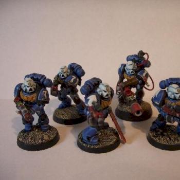ultramarines tac squad by Stupidlittleboy